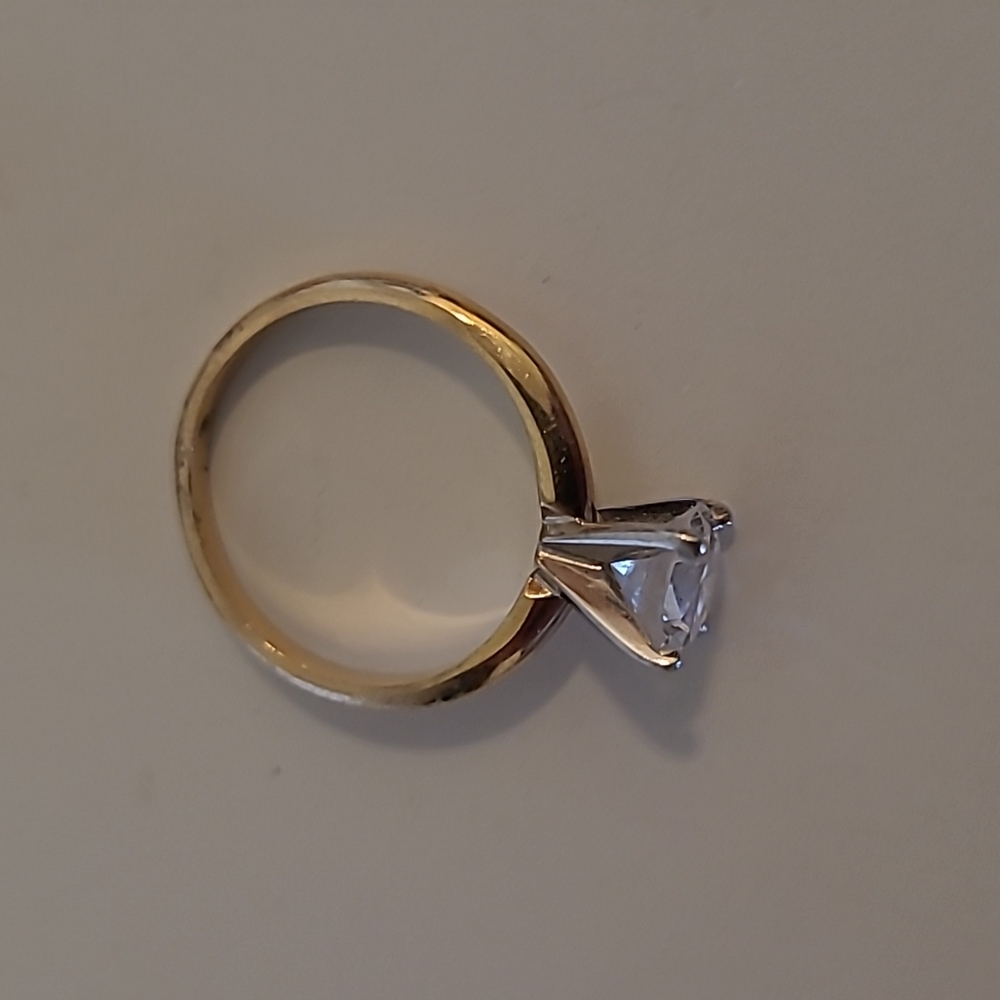Simulated Diamond Ring - image 3